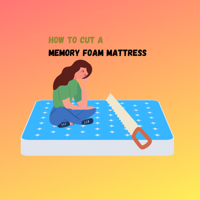 How to cut a memory foam mattress